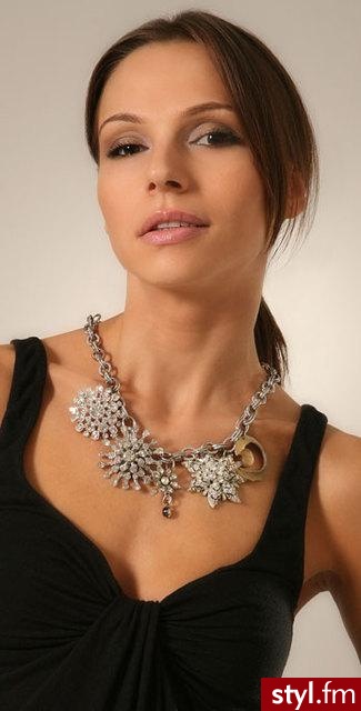 duży błyszczący naszyjnik - Thea Grant 348$ - Pozostałe Dodatki Moda
