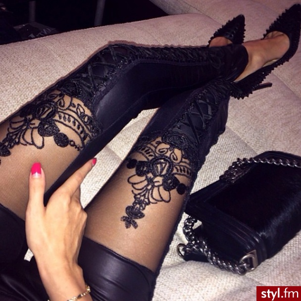 Leginsy Spodnie Moda