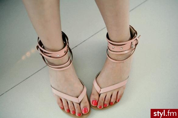 Sandały Buty Moda
