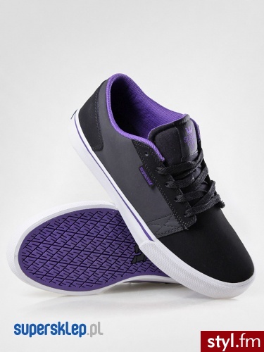 Supra BUTY AMIGO S45026 (BLG) 45 Skate Czarny - Pozostałe Buty Moda
