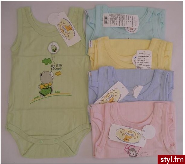 Ewa Klucze Body ramiączko bawełniane 80 - Body Bielizna Moda