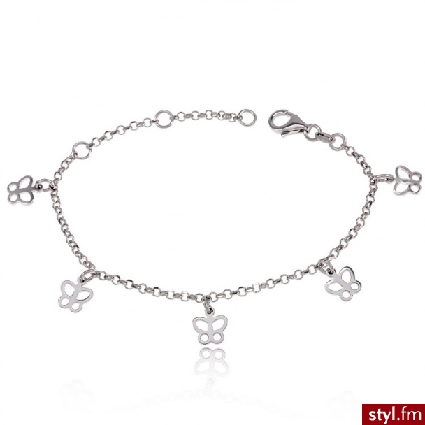 Dandelio Wiosenne Motylki na Rolo ESB-BRA-009 - Bransoletki Biżuteria Moda