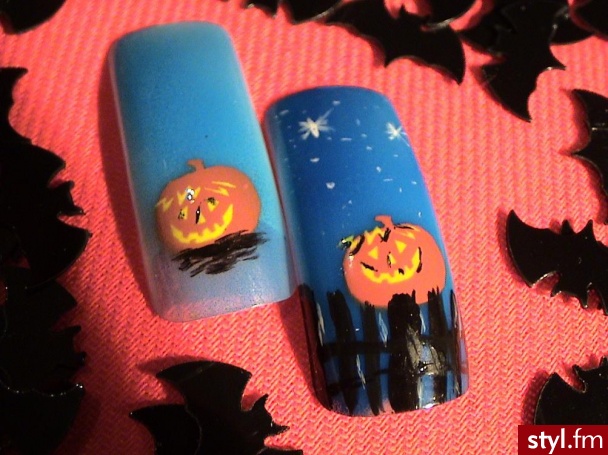 Autor: pulnikula Holloween. Autor: <b>pulnikula</b><br /> - Paznokcie