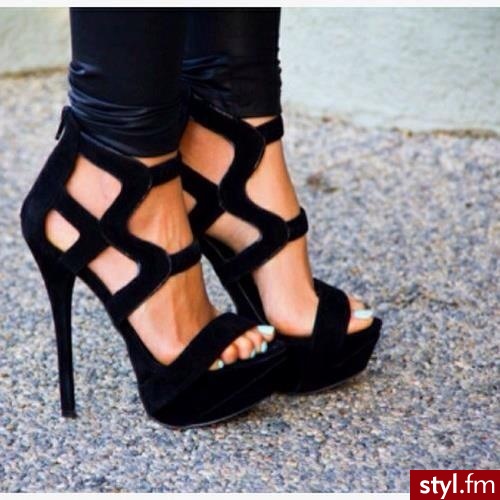 Sandały Buty Moda