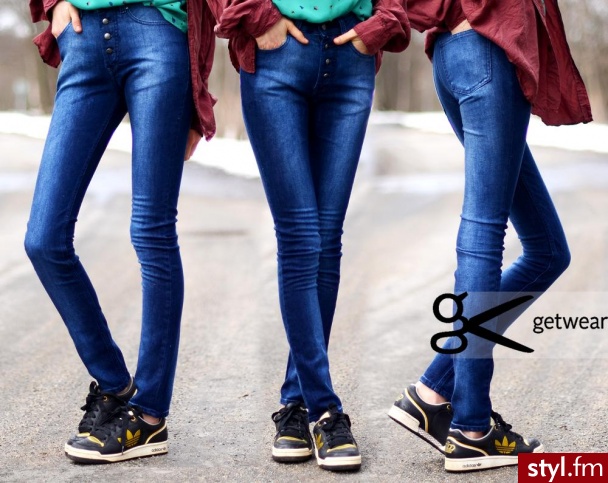 Jeansy Spodnie Moda