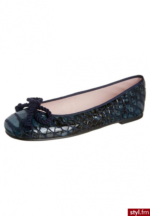 Pretty Ballerinas SAURO Baleriny niebieski (35663 Sauro) - Balerinki Buty Moda