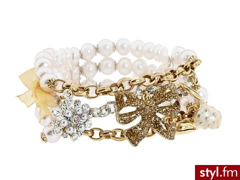 ?. Betsey Johnson - Bransoletki Biżuteria Moda
