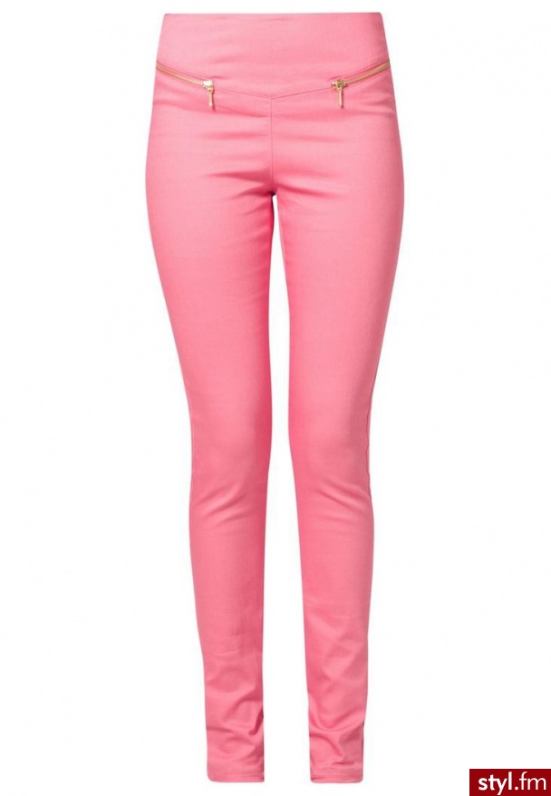 Vero Moda GELLER Spodnie materiałowe różowy (10086999) - Pozostałe Spodnie Moda