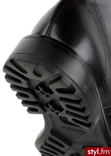 Półbuty GLENMORE HI czarny - Półbuty Buty Moda