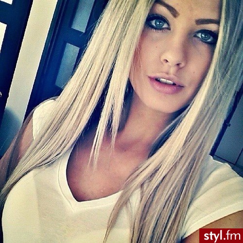 Blond Rozpuszczone Proste Na co dzień Długie Fryzury