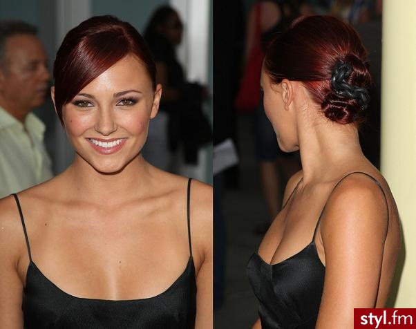 Briana Evigan - Kolorowe Upięcie Proste Na co dzień Długie Fryzury