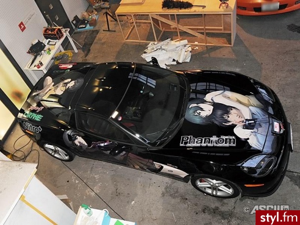 Zdjęcia zostały zrobione na imprezach zwanych "Itasha". - Misz-masz