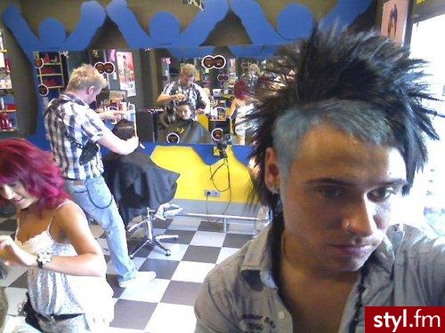 Punk Rock Alternatywne Średnie Fryzury