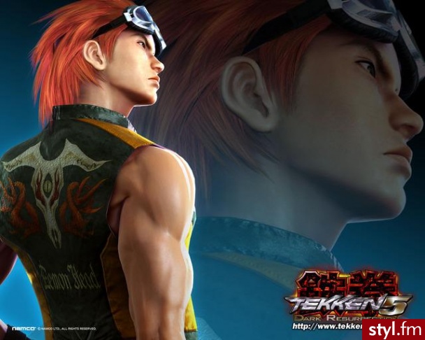 Zdjęcie z gry Tekken, ale fryzura i styl ubioru zaj*bisty :) Sami przyznajcie...:P - Średnie Męskie Fryzury
