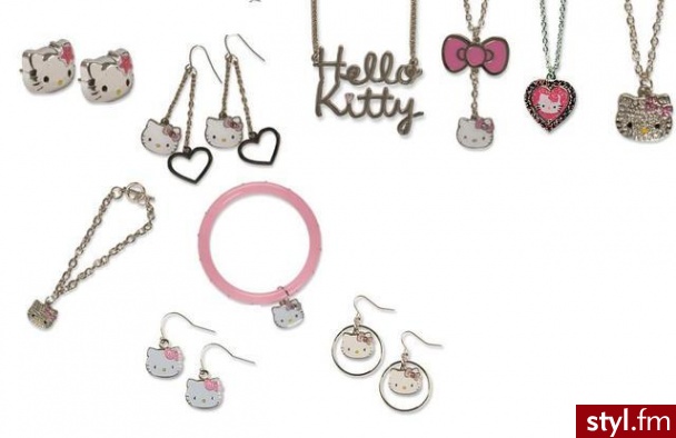 biżuteria Hello Kitty  ;-) - Gadżety Inne Moda