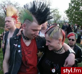 FOREVER PUNK ! - Punk Rock Alternatywne Średnie Fryzury
