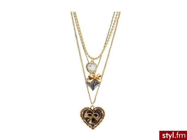 wisiorek. 48$ Betsey Johnson - Pozostałe Dodatki Moda