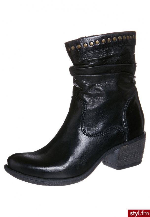 MJUS Botki czarny (624205-3010) - Botki Buty Moda