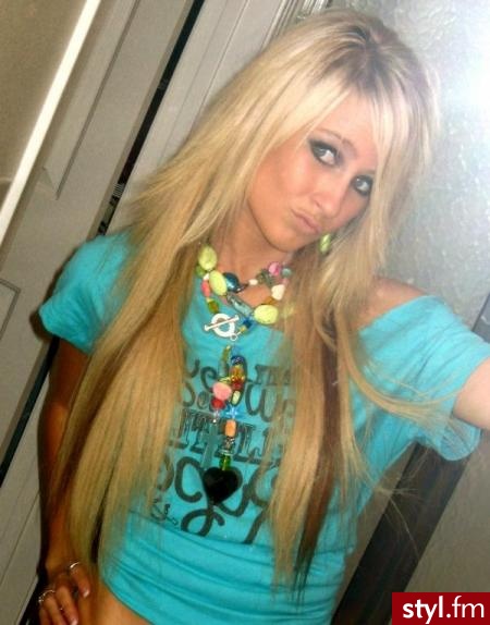 Blond Rozpuszczone Proste z grzywką Na co dzień Długie Fryzury