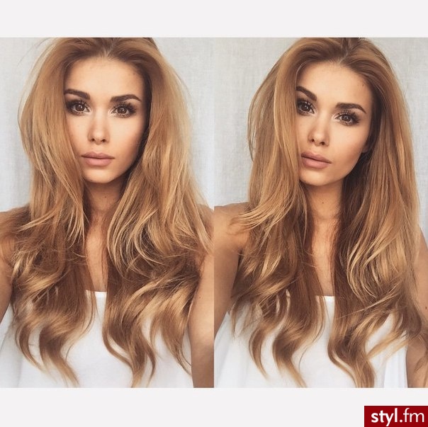 Blond Rozpuszczone Kręcone Na co dzień Długie Fryzury