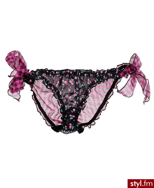 majteczki w wisienki - 3.80$ forever21.com - Pozostałe Ciuchy Moda
