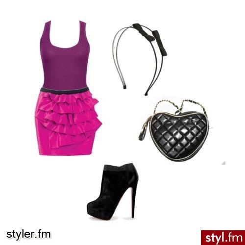purple&black. fiolet i czerń kochaam ; ) - Styler