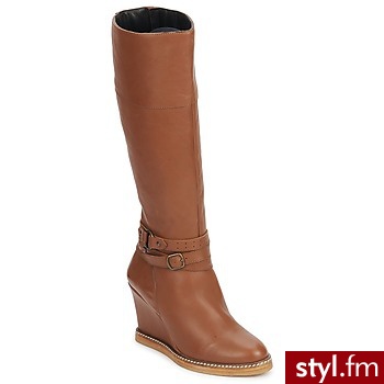 Betty London BUTY SIREVANA CAMEL - Kozaki Buty Moda