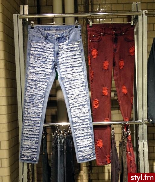 Jeansy Spodnie Moda