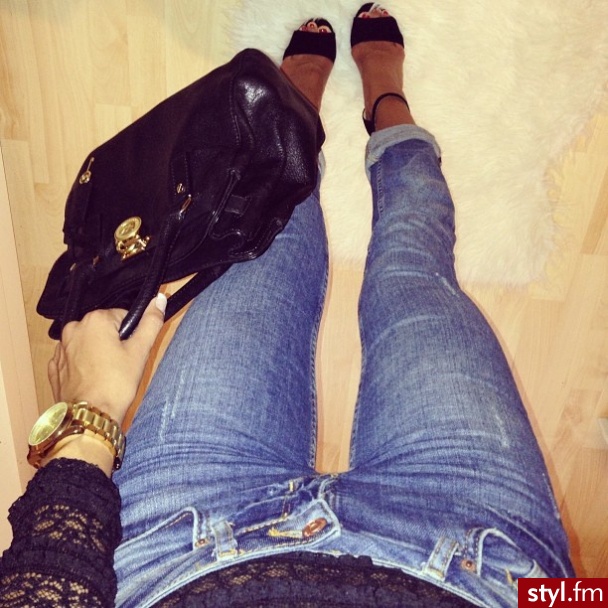 Jeansy Spodnie Moda
