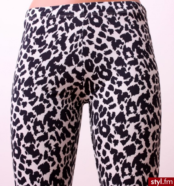 Leginsy Spodnie Moda