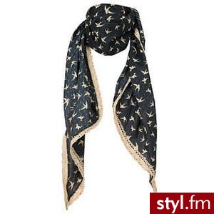 Yumi Swallow Scarf | Yumi Scarves @ USC - Polyvore. Pobrano ze strony: http://www.polyvore.com/yumi_swallow_scarf_scarves_usc/thing?id=33075565 - Misz-masz