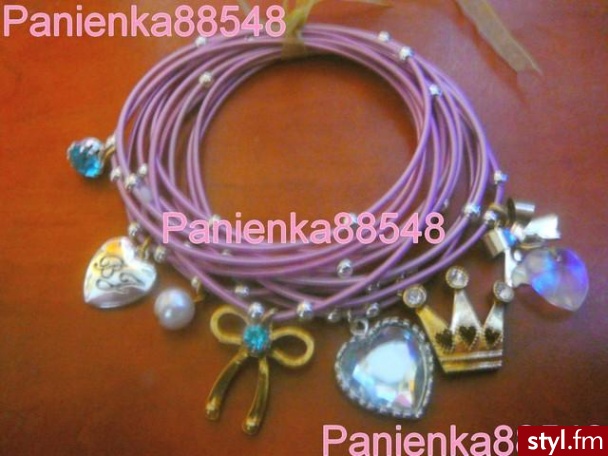 Moja Bransoletka od Betsey Johnson kosztowała 50 dolarów na eBay... Prosto z Florydy ;DD ;) ;] - Pozostałe Dodatki Moda