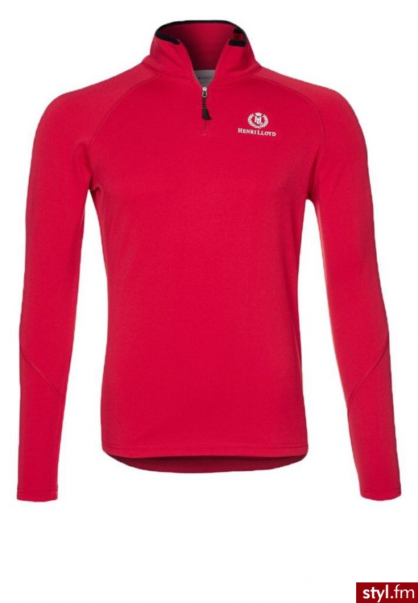 Henri Lloyd ROCKALL Bluza z polaru czerwony (Y20081) - Bluzy Ciuchy Moda