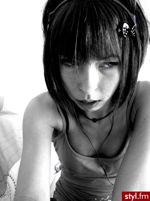 EMO Alternatywne Średnie Fryzury