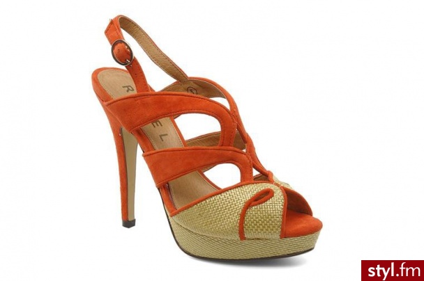 Ravel SANDAŁY JACKIE BY RAVEL (Pomarańczowy) - Sandały Buty Moda