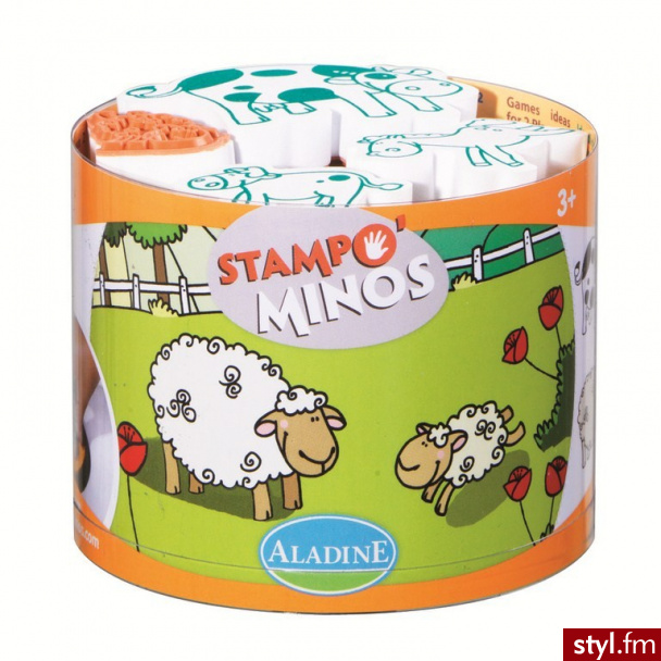 Aladine Stempelki Stampominos Farma 85102 - Dziecko