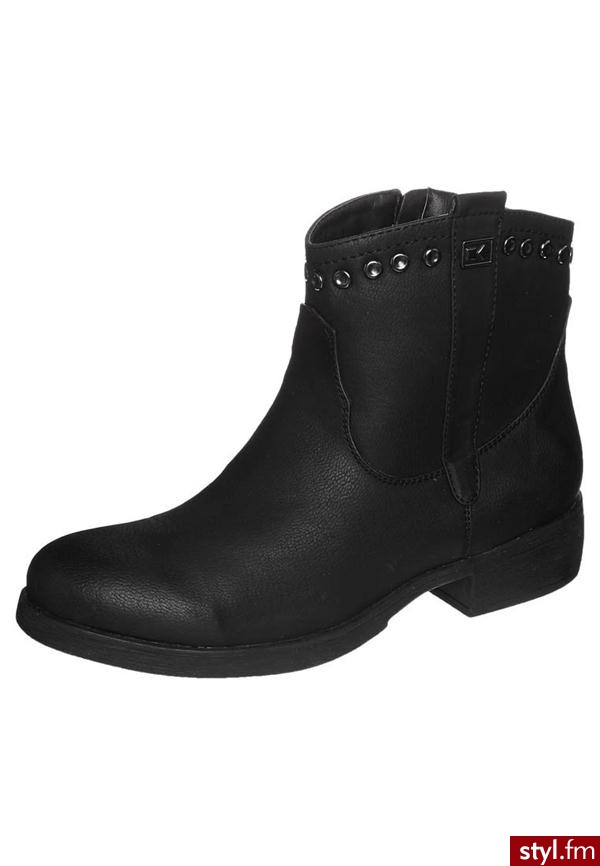 Even&Odd Botki czarny W1312305 - Pozostałe Buty Moda