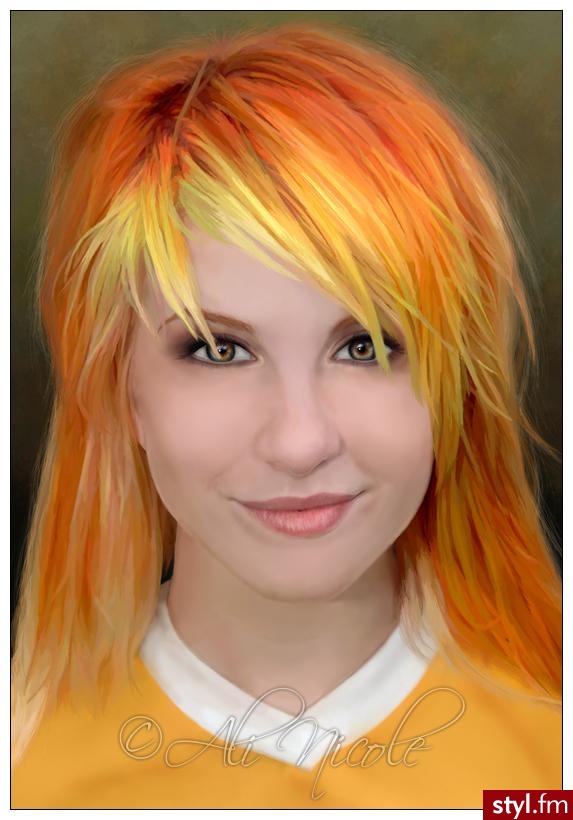 Średnie Fryzury