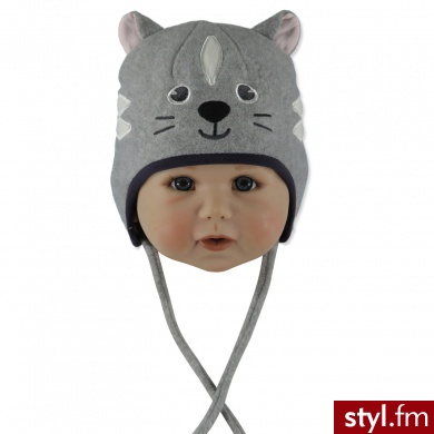 Name it Girls Mini Czapka MUNNY grape jam - Nakrycia głowy Dodatki Moda