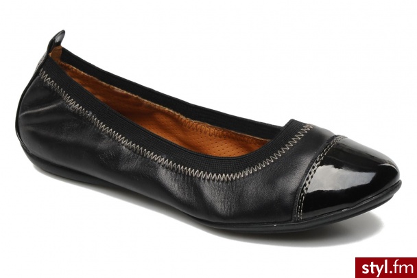 Geox Balerinki D CHARLENE B (Czarny) - Balerinki Buty Moda