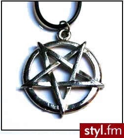Wisiorek Pentagram - Wisiorki Biżuteria Moda