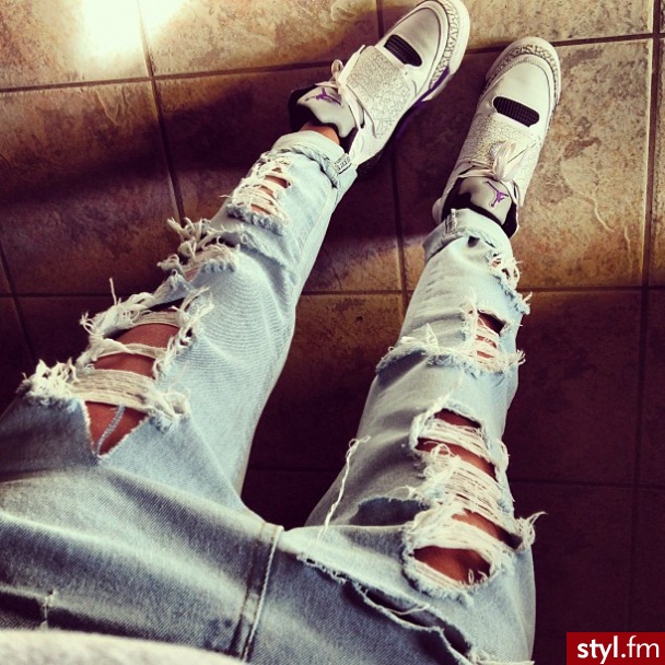 Jeansy Spodnie Moda