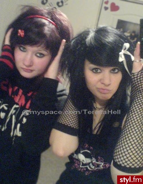 EMO Alternatywne Średnie Fryzury