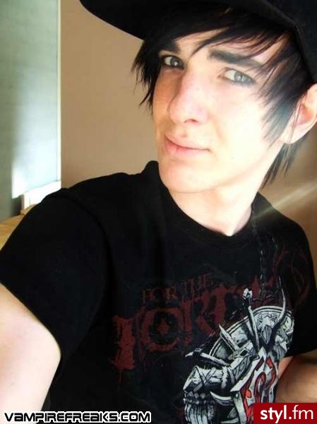 EMO Alternatywne Średnie Fryzury