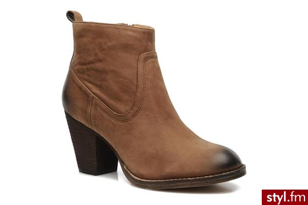 Buffalo Półbuty i botki Bialin Brązowy - Półbuty Buty Moda