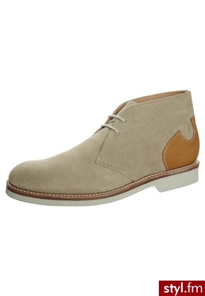 Oliver Sweeney MELTON Botki sznurowane beżowy - Botki Buty Moda