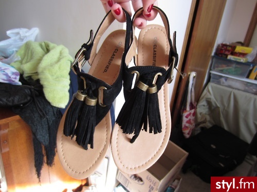 Sandały Buty Moda