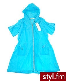 Studio lekki niebieski letni płaszcz/wiatrówka r. 44 (5904378156473) - Płaszcze Okrycia Moda