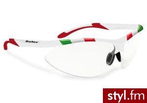 Selev okulary przeciwsłoneczne Serie 7 S7 ITA AFF białe/ITA - Okulary Dodatki Moda