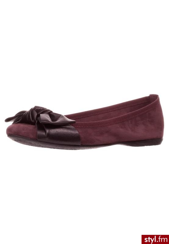 Zign Baleriny czerwony - Balerinki Buty Moda